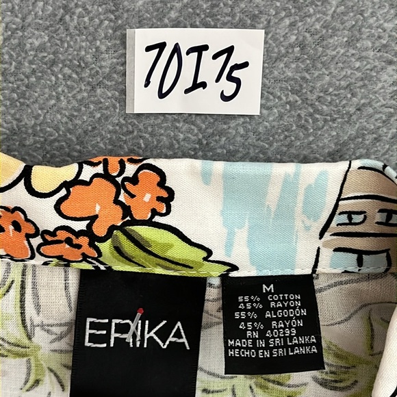 Vintage Y2K Hawaiian Shirt Medium Button Coconutgirl Summer Coastal Casual Beach - Picture 2 of 9